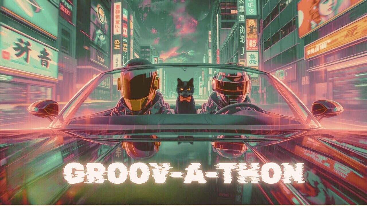 Saturday Night GROOV-A-THON: Disco Cat - Midnight Arcade (Synth Disco) + 9 Funkiverse Drops
