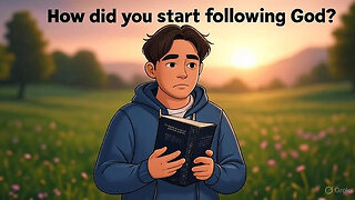 How did you start following God?