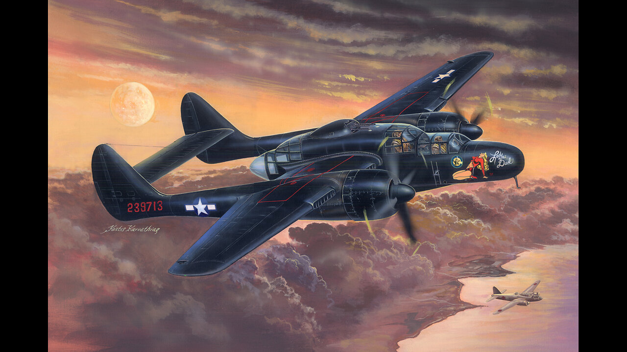The Northrop P-61 Black Widow