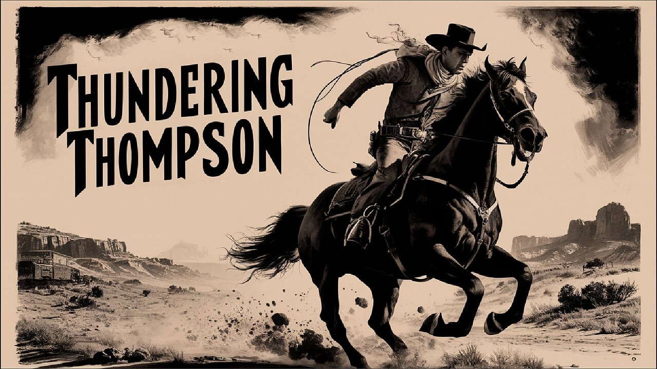 THUNDERING THOMPSON (1929) Cheyenne Bill, Neva Gerber & Al Ferguson | Western | Classic Film