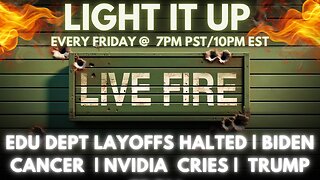 EDU DEPT LAYOFFS HALTED | BIDEN CANCER | NVIDIA CRIES | TRUMP