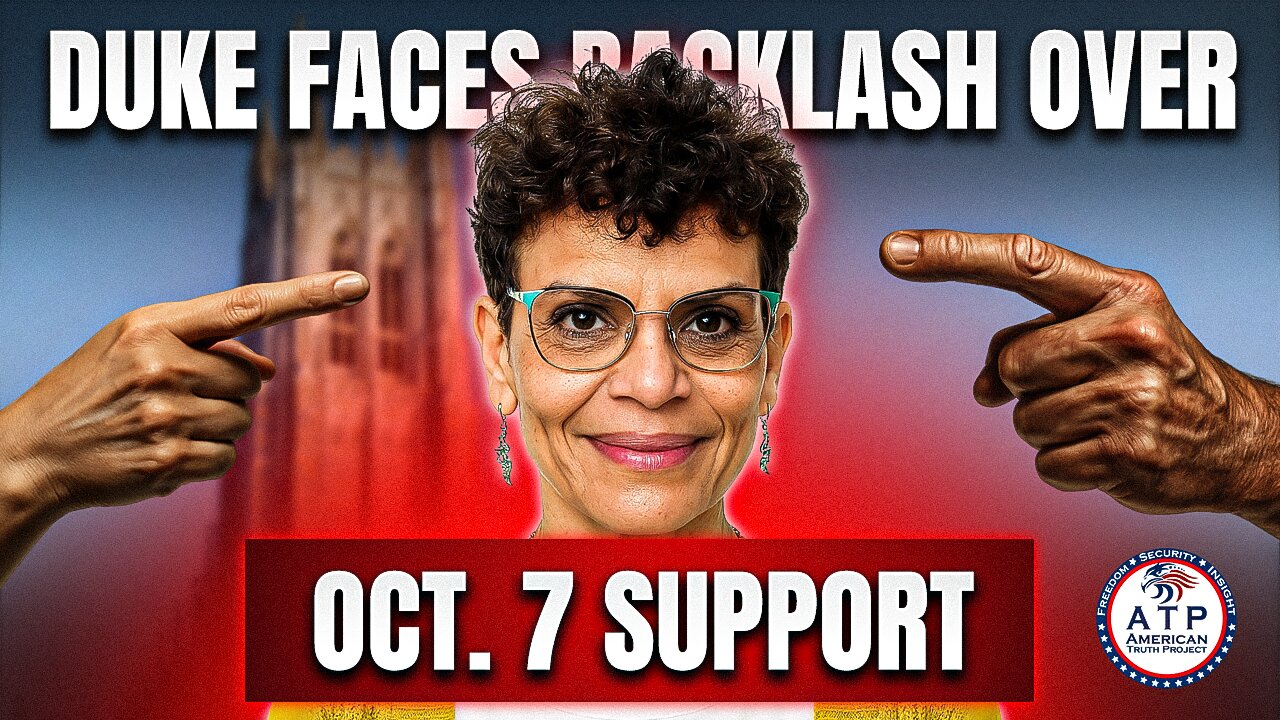 OUTRAGE AS DUKE KEEPS PROFESSOR WHO APPLAUDED OCTOBER 7 MASSACRE