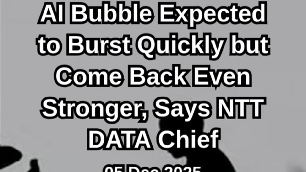 AI Bubble May Burst Quickly, But Rebound Stronger