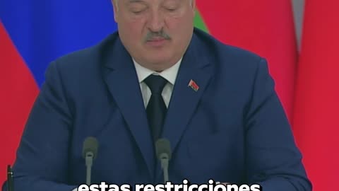 Lukashenko: Las sanciones nos han hecho reflexionar sobre nuestro futuro