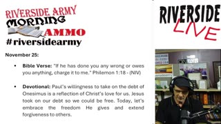 Riverside Morning Ammo Daily Devotional 11.25.25
