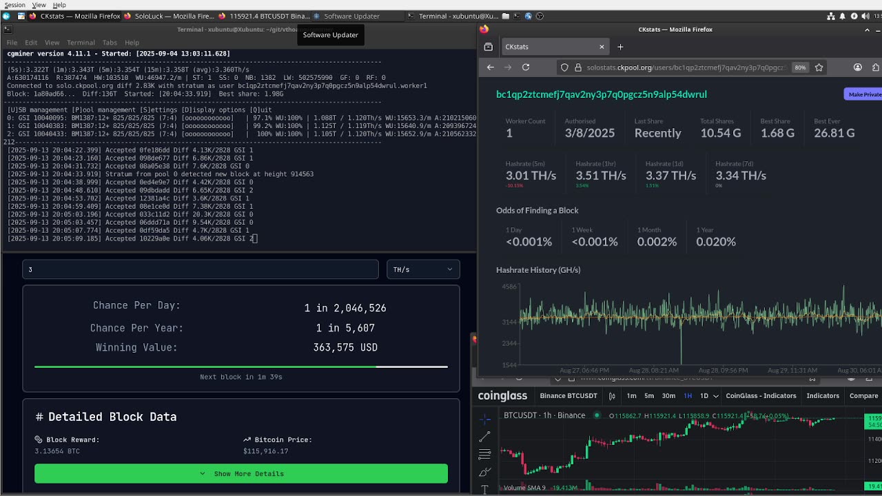 - Bitcoin Mining Stream