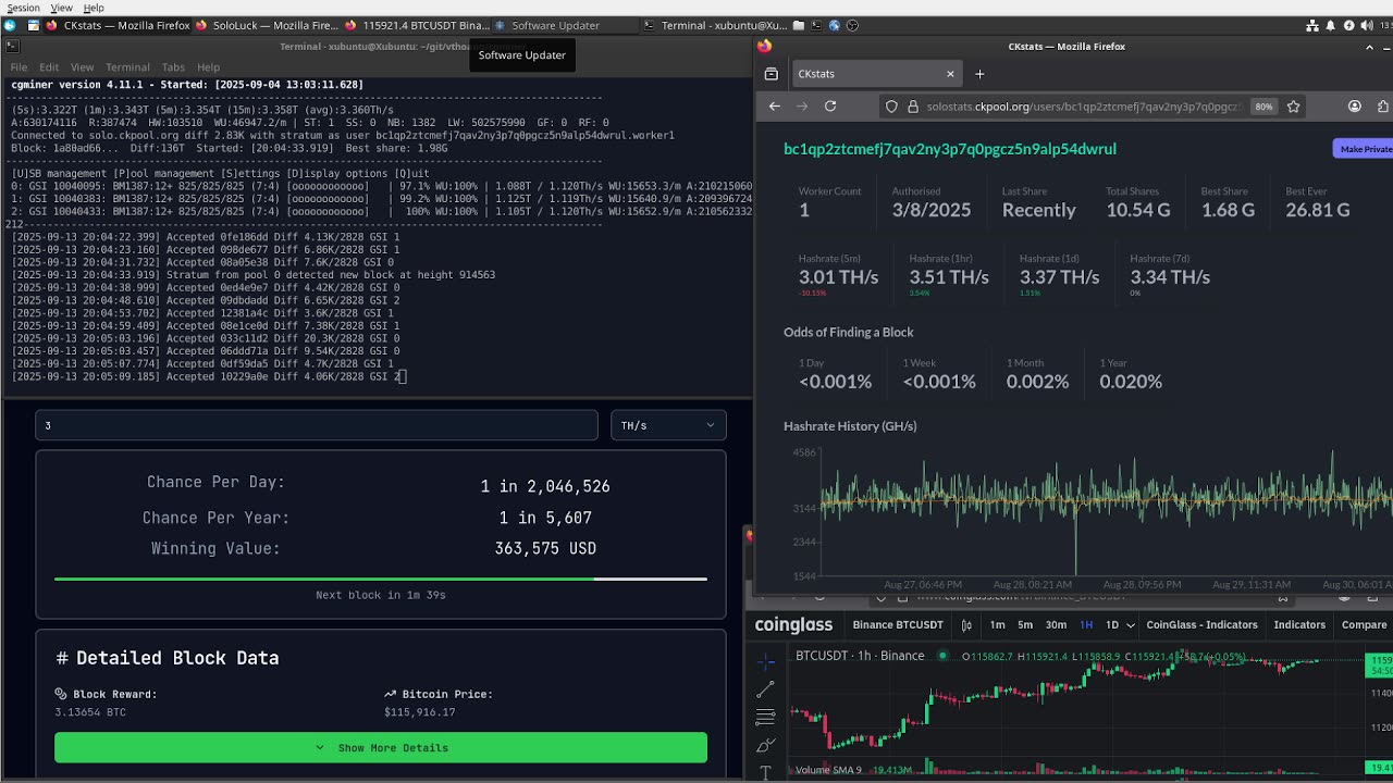 - Bitcoin Mining Stream
