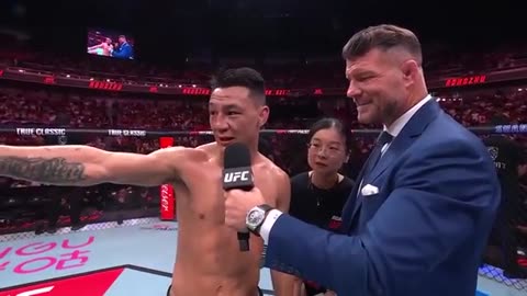 Rongzhu Octagon Interview | UFC Shanghai