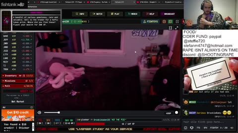 Brookiebabe420 mad at cum