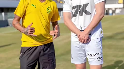 I Met Neymar on the Field! ⚽🤩 | MrBeast-Style Surprise