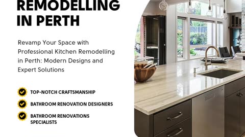 Revamp Your Space with Professional Kitchen Remodelling in Perth