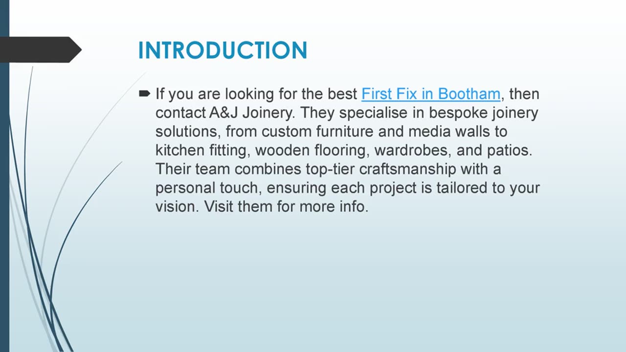 Best First Fix in Bootham