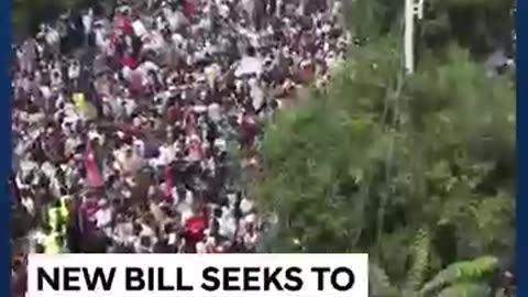 Nepal Protest News | Drone Visuals: Deadly Clashes In Nepal Over Social Media Ban Kill 17