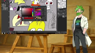 Prof.Grass: Coloring Cartoons 2