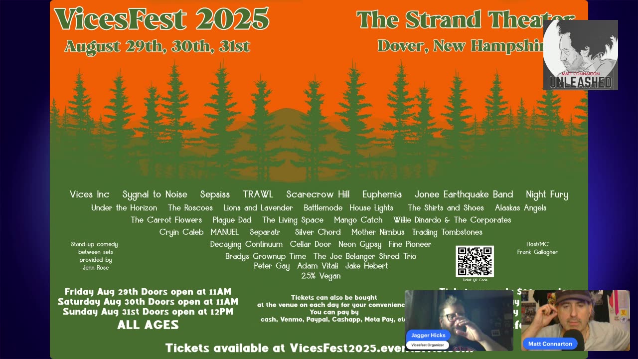 Jagger of Vices Inc talks about VicesFest 2025 | Matt Connarton Unleashed