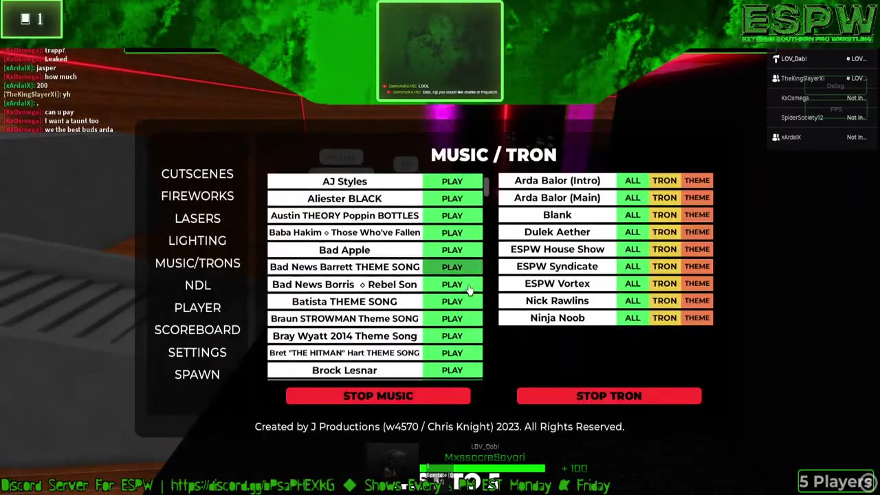 ESPW Syndicate ◇ 12 May 25