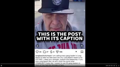 Someone can't wait to be arrested for treason - LA offical too.... Mayor candidate