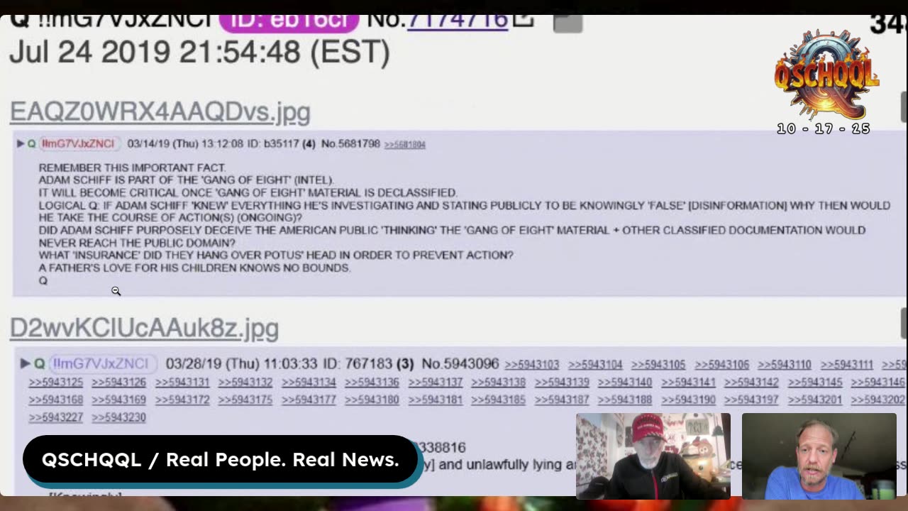 WE ARE Q: QSCHQQL 10/17/25
