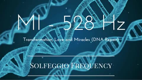 MI - 528 Hz _ pure tone _ Solfeggio Frequency _ Transformation, Love and Miracles (DNA Repair)