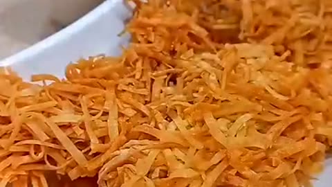 Crispy thread chicken recipe