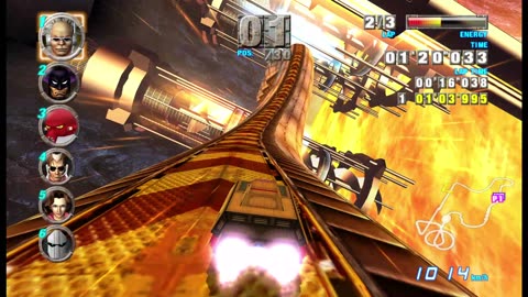 F-Zero GX: Cylinder Knot with Crazy Bear (Practice)