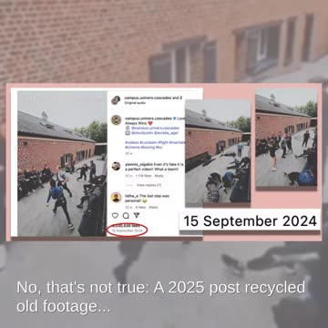 Fact Check: Video Did NOT Capture Real-Life Fight