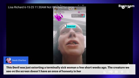 Lisa is dying, doxing and needs cracker money