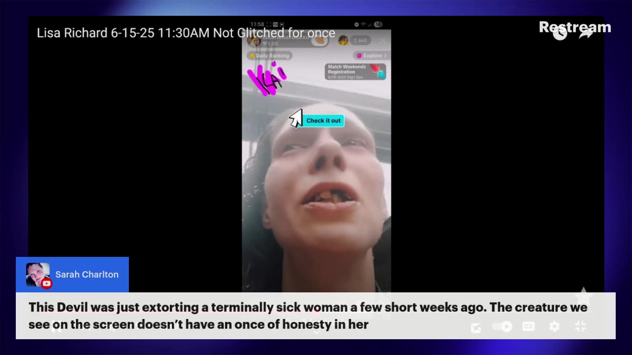 Lisa is dying, doxing and needs cracker money