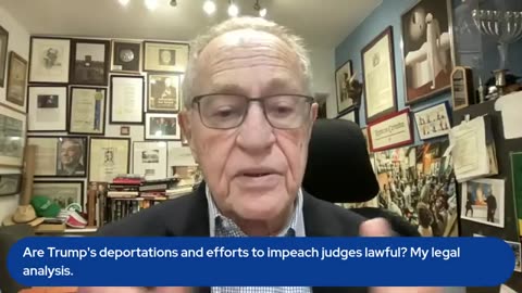 Are Trump's deportations and efforts to impeach judges lawful- My legal analysis!