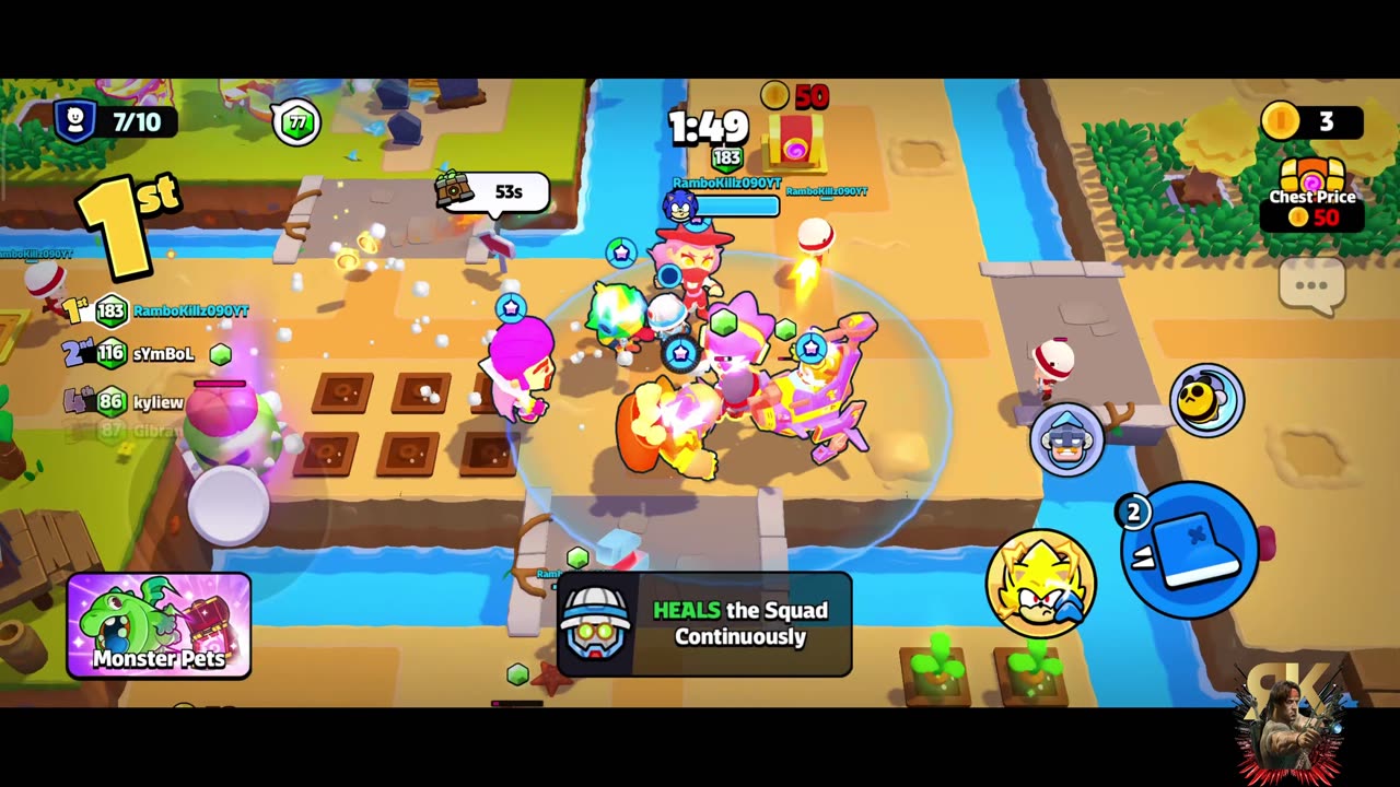 (*´▽`*)❀.❤️‍🔥SB 2.0❤️‍🔥つಥ‿ಥつ💖 1st Aug 2025 #squadbustersgameplay #gameplay #supercell #squadbusters