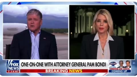 Pam Bondi (DOJ) and Sean Hannity (Fox) Discusses MAGA Ending The Weaponization of Government