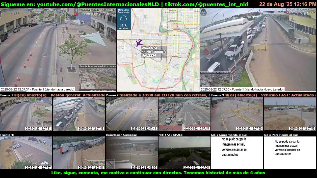 Puentes Internacionales NLD (Youtube / TikTok)