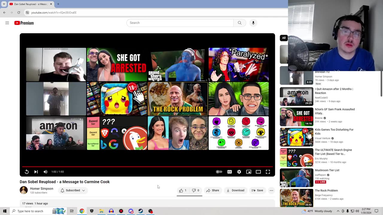 Dan Sobel Is So Drunk Lol