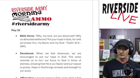 Riverside Morning Ammo Daily Devotional 5.30.25