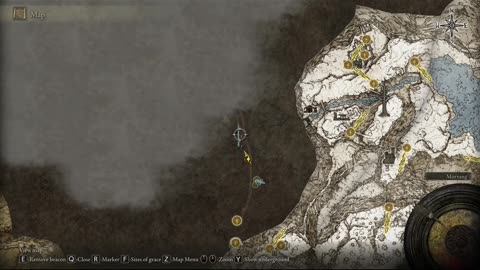 Elden Ring PC | Location of Map: Consecrated Snowfield #shorts #short #eldenring