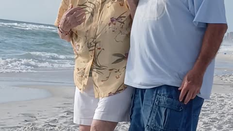 My folks at Thanksgiving beach