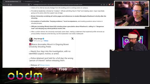 OBDM1353 - Brown University Mystery | Aliens Invented Chess | Strange News