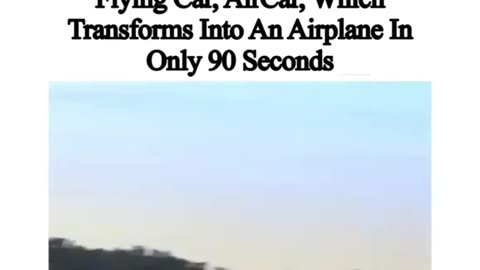 AIRCAR FLYING CAR COMING IN 2026