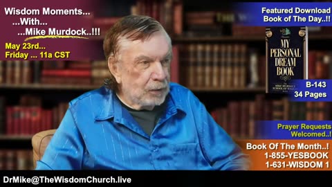 Re-Air: Wisdom Moments With Mike Murdock..!!!