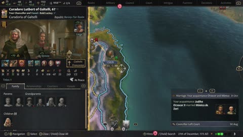 Giving my Ancient Drunk Uncle a City | Crusader Kings 3 #rumbletakeover