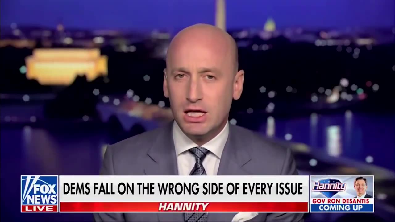 Stephen Miller ⚡ Dems are a “domestic extremist organization”