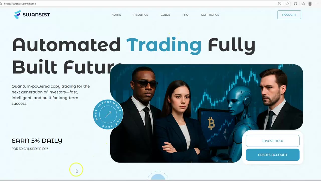 Swansist - New Crypto Platform Alert! - Just Started Check Out the New Opportunity Inside Here