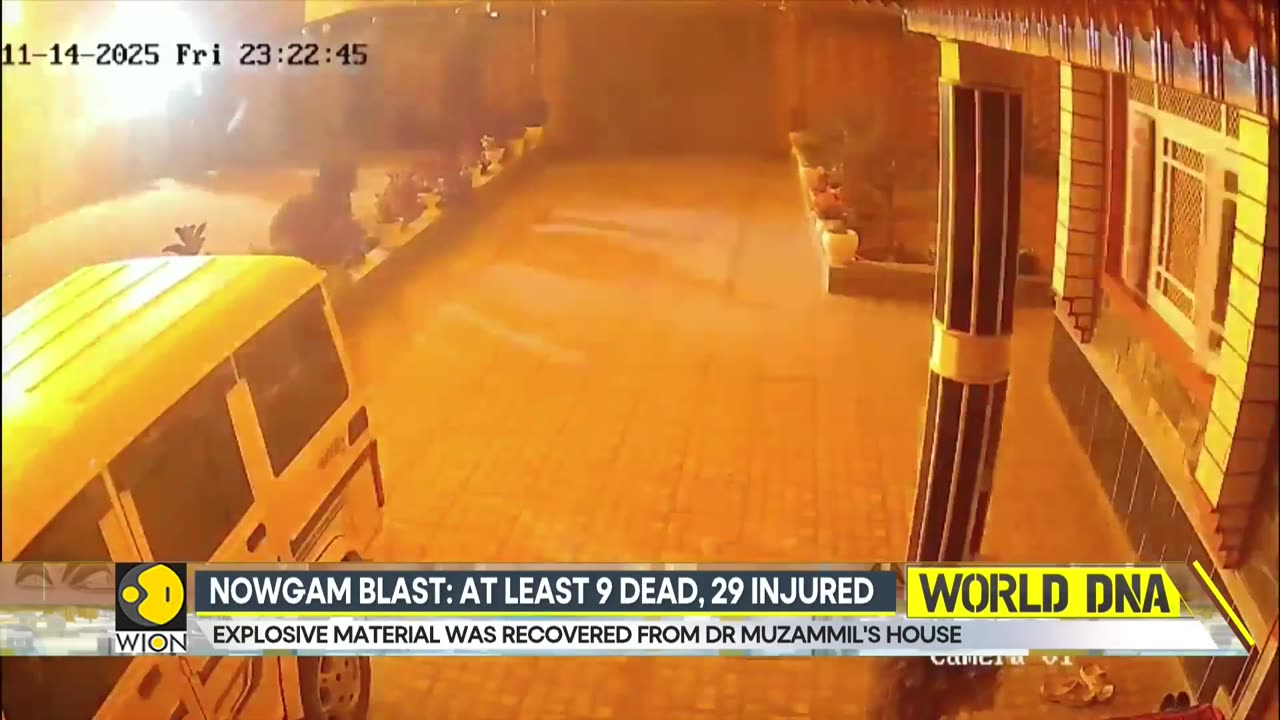 Nowgam Police Station Blast: Explosion While Handling Explosives Seized in Faridabad Terror Module