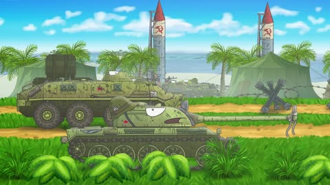 OPERATION APOCALYPSE 1962. USSR vs USA - Cartoons about tanks