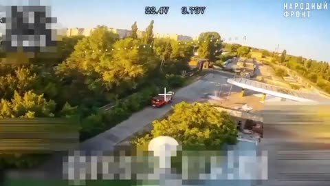 🛸⚠️ Ukraine Russia War | Russian FPV Drone Targets Ukrainian Emergency Vehicle | RCF