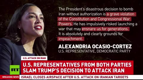 AOC and Thomas Massie Claim Trump’s Military Strikes are Unconstitutional