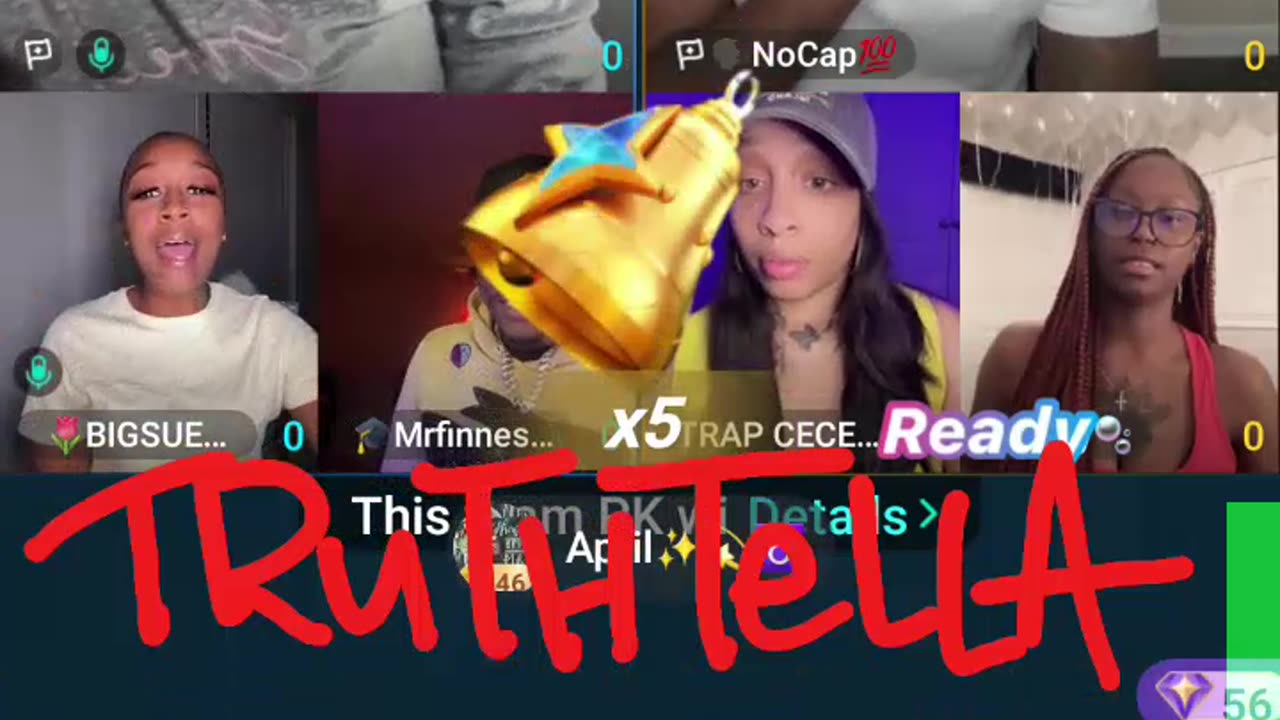 21BADBITCH TEAM PK WITH BIG SUEWOO, TRAP CECE, NOCAP, & FINESSE