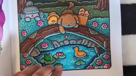 A Wholesome Escape: Cozy Cuties Coloring Book Flip-Through 🎨 | Family-Friendly Fun