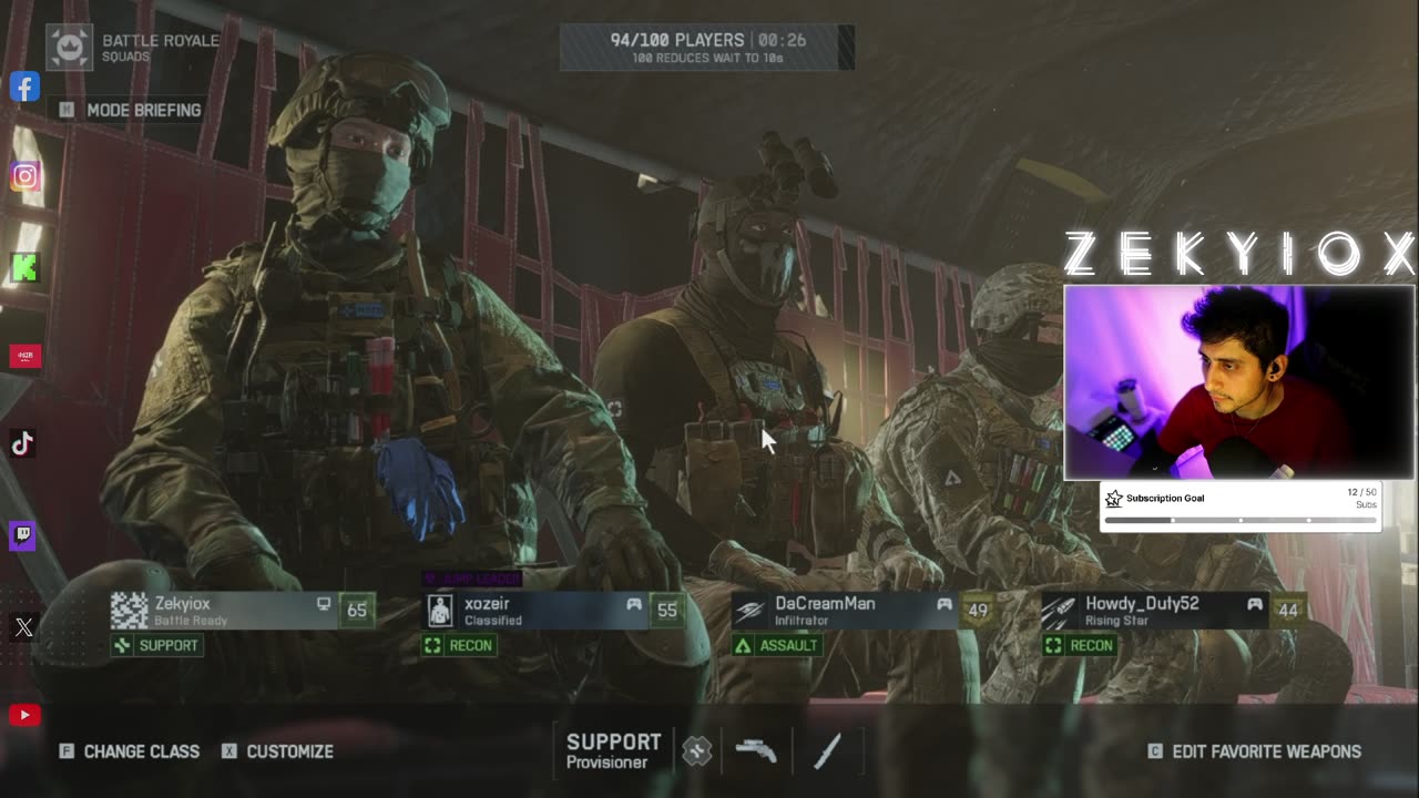 BF6 REDSEC Solo Quads TWITCHDROPS