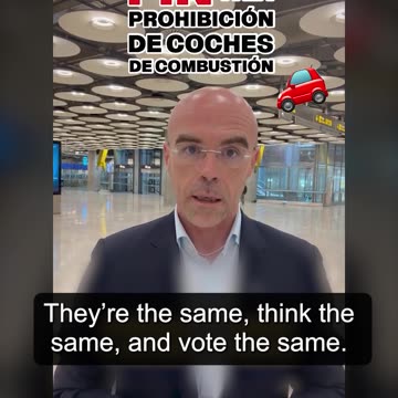 Jorge Buxadé 'El Partido PP vota con los Socialistas contra VOX y la industria automovilística'